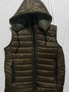 Veste polaire personnalisée unisexe de haute qualité, col montant style vintage, logo personnalisé brodé en toile pour l'hiver - Product Image 2