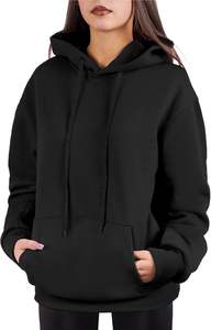 Sudadera con capucha de manga larga OEM para mujer Sudadera bordada personalizada Impresión de etiqueta privada Fleece Directo al por mayor - Product Image 4