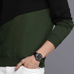 Meilleure vente Sweatshirts pour homme grande taille coupe ajustée unisexe Custom Made Winter Casual Breathable Crew Neck Sets Unisex Blank - Product Image 4