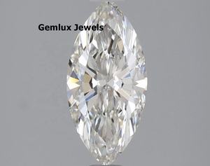Diamante VS Clarity de 4.5 Quilates, Diamante de Laboratorio con Corte Marquesa, Certificado IGI, Diamante Cultivado en Laboratorio para Joyería - Product Image 1
