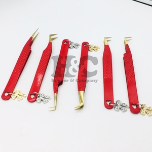 คีมคีบขนมิงค์แยกปลายแหลมสแตนเลส10มม. แบบคงทน - Product Image 3