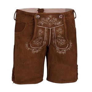 Custom Trachten Lederhosen/Trachten Bavarian Pants Custom Lederhosen Real Leather Short Lederhose para hombres 2025 - Product Image 2