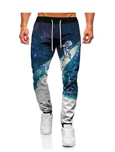 Acide lavé Vintage mode pantalon Style pantalons de survêtement Joggers Stretch polaire Flare empilé droit mi respirant unisexe - Product Image 4
