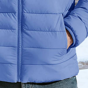 Veste d'hiver imperméable et respirante à motif de lettres vintage unisexe pour hommes, veste matelassée personnalisée, coupe-vent pour hommes - Product Image 3