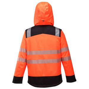 Veste d'hiver rembourrée haute visibilité respirante de qualité supérieure pour le travail, disponible en deux couleurs - Product Image 4