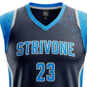 Nuevo conjunto de uniforme de baloncesto personalizado, nueva ropa deportiva de poliéster 100% de secado rápido, pantalones cortos de Jersey transpirables de buena calidad, equipo al por mayor - Product Image 6