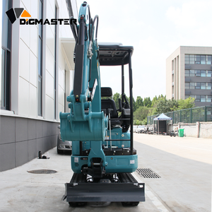 Mini-excavatrice télescopique de 1,7 tonne avec moteur Kubota D902, micro-excavatrice compacte avec changeur rapide et marteau - Product Image 5