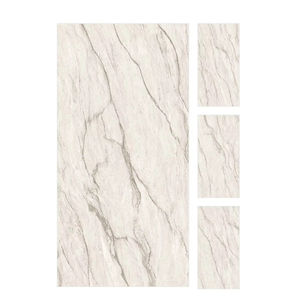 Azulejos de porcelana de la Serie Dorada de 600x1200mm de alta calidad, superficie antideslizante brillante, azulejos de cerámica modernos de gran formato para el hogar - Product Image 1