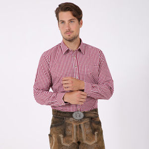 Nouvelle Chemise Bavaroise Homme Tendance à Manches Longues en Tricot pour Lederhosen – Vente en Gros à Prix Abordable – Chemises Habillées Élégantes - Product Image 2