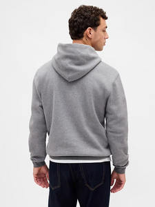 Trendy Soft Gray Hoodie Soft and Cozy Essential for All Seasons Effortless Style Perfect for Loungewear and Outdoor Activities - Product Image 3