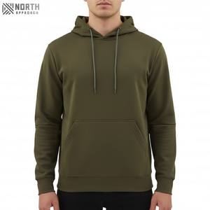 Sweat-shirts d'hiver surdimensionnés personnalisés 100% coton pour hommes, pull-over unisexe, taille plus, poche réversible, séchage rapide, respirant - Product Image 1