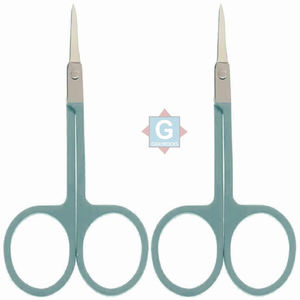 Tijeras afiladas para cutículas, tijeras de manicura de cizalla Extra fina, herramientas hechas a medida de acero inoxidable - Product Image 1