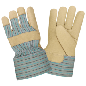 Guantes de Trabajo Canadienses de Primera Calidad, Cuero Vacuno, Antiestáticos, Transpirables y Duraderos para Seguridad en la Construcción e Industria - Product Image 2