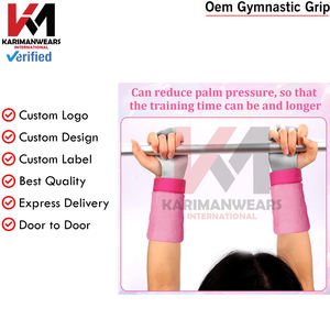 Kids Gymnastic Grip Wristband Palm Protection Wrist Support Set <b>Sweat</b> <b>Band</b> for Girls, Youth Gym Accessories Exercise Workout - Product Image 6
