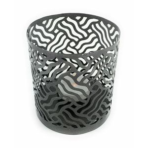 Soportes votivos de metal hechos a mano con acabado de lujo para mesas festivas, decoración romántica acogedora y paquetes de regalo - Product Image 3