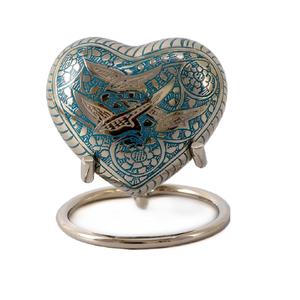 โลหะอลูมิเนียมรูปหัวใจขนาดเล็กพร้อมขาตั้งสแตนเลส - Product Image 5