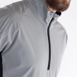 Meilleure qualité Quarter Zip Pullover Hoodies for Men Factory Direct Supply Long Sleeve Men's Quarter Zip Pullover Slim Fit - Product Image 5