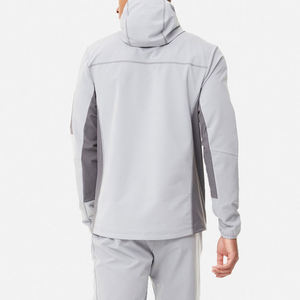 Veste imperméable personnalisée pour hommes Veste en nylon décontractée de haute qualité avec impression de logo Veste imperméable à séchage rapide pour hommes - Product Image 2