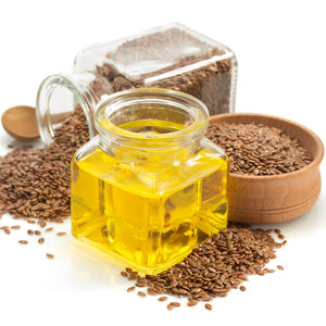 Aceite de Linaza Herbal Orgánico 100% Puro Prensado en Frío al por Mayor para el Cuidado de la Piel y el Cabello - Product Image 2