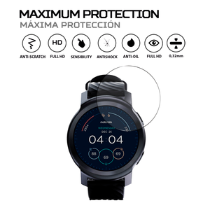 ฟิล์มกันรอยหน้าจอ ANTISHOCK สำหรับโมโตโรล่า โมโต วอทช์ 100 - Product Image 2