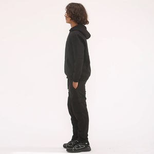 Chándal Deportivo Extra Grande de Felpa de Algodón para Hombre, Color Negro, Talla Grande, Ligero, para Gimnasio y Fitness, con Servicio OEM - Product Image 3