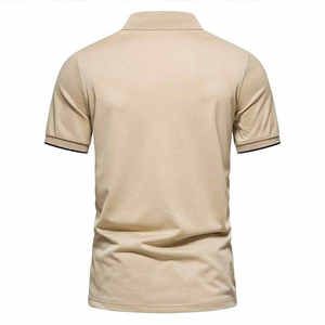Bas prix qualité hommes polos Logo personnalisé vêtements à manches courtes personnalisé respirant grande taille hommes polos - Product Image 2