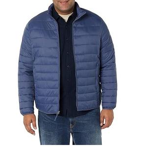 Chaqueta acolchada con capucha y a prueba de viento con logotipo personalizado, chaqueta de lona informal cálida de invierno con precio de estilo callejero - Product Image 3