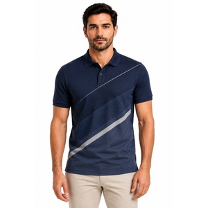 Polo Deportivo para Hombre en Gris Marino |   Camiseta Polo Deportiva Ligera que Absorbe la Humedad para Golf, Tenis, Gimnasio y Uso Casual - Product Image 3