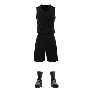 Prix d'usine Ensemble de maillots de basket-ball de grande taille pour hommes Maillot de basket-ball uniforme sans manches Maillot de basket-ball personnalisable - Product Image 1