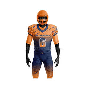 Custom American Football Jersey Uniforms Embroidery Tackle Twill <b>Personalized</b> Designs Team Wear Quality Stitching Players <b>Fans</b> - Product Image 3