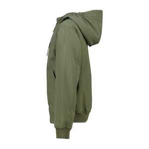 Veste Softshell décontractée d'hiver coupe-vent style streetwear, fermeture éclair en toile, vêtement d'extérieur imperméable et respirant, logos personnalisés - Product Image 3