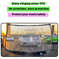 Film de protection de carrosserie Innofilms Luxury, anti-rayures, TPU haute transparence, anti-reflets, film teinté pour vitres de voiture avec rejet UV à 99 % et garantie de 3 ans