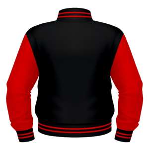 Chaqueta universitaria de lana y cuero personalizable, chaqueta universitaria de béisbol de estilo americano de talla grande de alta calidad para hombre, envío DDP - Product Image 2