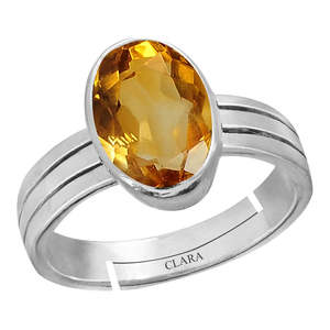 NOVAMART Fine Buy Certified Natural <b>Citrine</b> Sunela Gemstone <b>Rings</b> Elegant Crystal Jewelry Wholesale Export - Product Image 1
