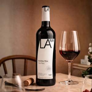 Laray - Vino Tinto Seco Tempranillo Garnacha 11% ABV, Vino Tinto Joven Español 750ml - Product Image 3