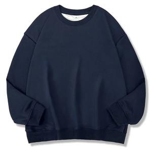 Sudaderas transpirables de algodón 100%, nuevo diseño elegante, camisas de gran tamaño, sudaderas con capucha antiarrugas lisas personalizadas para mujer - Product Image 4