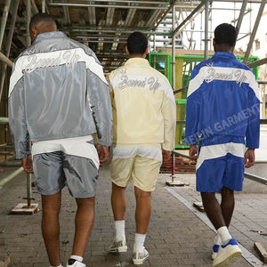 Chándal de invierno para hombre, chaqueta de nailon transpirable, colección de pantalones cortos con diseño personalizado, tendencia para Primavera, servicio OEM, buen precio - Product Image 2