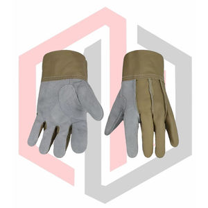 Gants de soudage en cuir de vachette, gants de pompier, gants de travail en cuir personnalisés, antidérapants, flexibles, respirants, résistants aux déchirures - Product Image 5