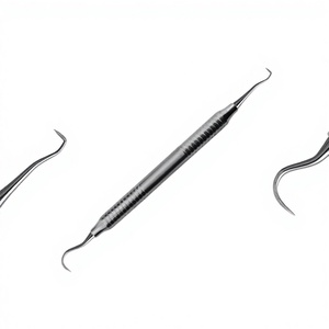 High Sale Professional Dental Sickle Scaler U15/33 | Double Ended Tartar Removal & <b>Cleaning</b> <b>Tool</b> Manufacture In Pakistan - Product Image 1