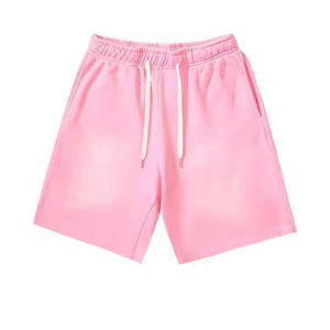 กางเกงขาสั้นผ้าคอตตอนสำหรับผู้ชายกางเกงขาสั้นเหงื่อสำหรับ100% ผ้าฝรั่งเศสผ้าเทอร์รี่แบบลำลองกำหนดเองฤดูร้อน - Product Image 2