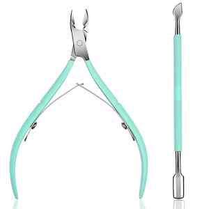 High Quality 2-Piece Stainless Steel Cuticle Pusher and <b>Nail</b> <b>Clipper</b> Essential Tool for Cuticle and <b>Nail</b> Care, 2 Years Warranty - Product Image 1