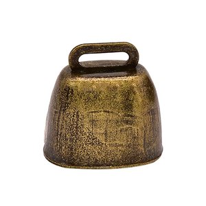 Son de haute qualité clair 35mm Mini cloches de vache rétro cloche de noël cloche en fer couleur Bronze cloche en métal pour animaux de compagnie - Product Image 5