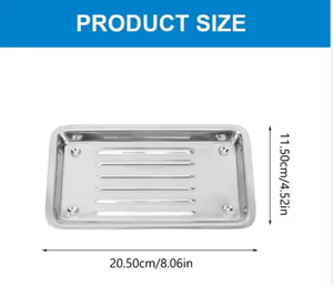 Bandeja de acero inoxidable médica al por mayor del mejor proveedor Bandeja de utilidad quirúrgica duradera para instrumentos quirúrgicos básicos de hospitales - Product Image 4