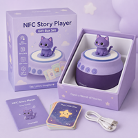 Machine à histoires magnétique portable avec figurines parlantes pour divertir les enfants en voyage et favoriser le jeu silencieux