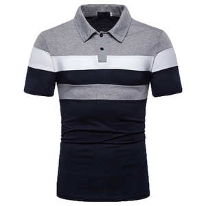 Logotipo personalizado Hombres Transpirable Piqué Color sólido Simple Camiseta en blanco Sublimado Golf Knit Hombres Deporte Polo liso - Product Image 3