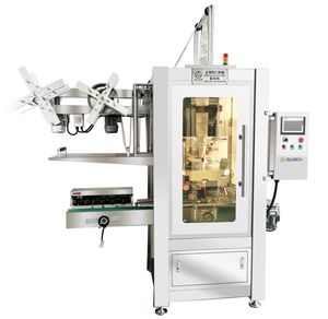 Высокоскоростная этикетировочная машина для термоусадочных этикеток для бутилированных и консервированных протеиновых напитков, 450 этикеток в минуту, полностью автоматическая - Product Image 1