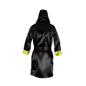 Customized High Quality Blue and White <b>Boxing</b> <b>Robe</b> for Men Customized Logo Design Eco-Friendly Polyester <b>Boxing</b> <b>Robe</b> - Product Image 6