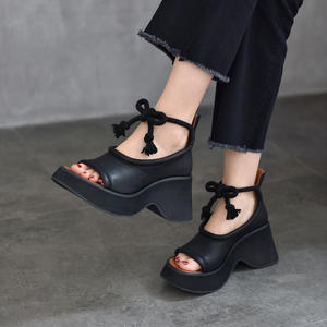 Chaussures décontractées à semelle épaisse pour hommes, baskets plateforme à lacets pour un usage quotidien, la marche en plein air et un style tendance - Product Image 1