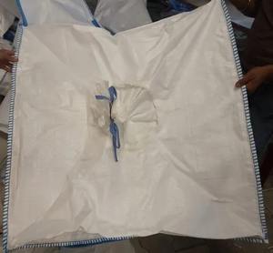 Excellent Quality 1500 KG Top Open Bottom Spout FIBC <b>Bag</b> for Mineral Powder Storage and Handling Available At Best Market Price - Product Image 1