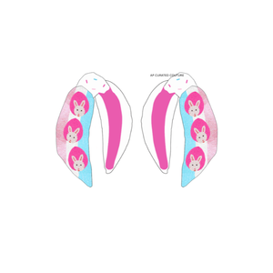 Diademas con Cuentas de Alta Costura Ap Curated, Accesorios para el Cabello de Pascua, Tela Bordada a Mano India, Nudo Superior, Multifunción - Product Image 1
